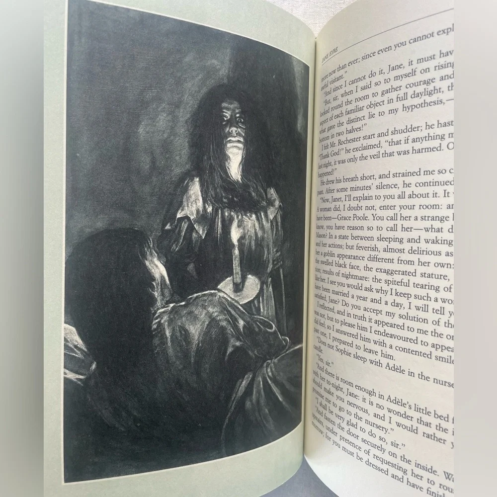 Jane Eyre by Charlotte Bronte Vintage Hardcover Book 1984 - Picture 10 of 14